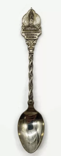 STEPHEN FOSTER MEMORIAL FLORIDA Points of Interest Travel Souvenir Spoon Vintage