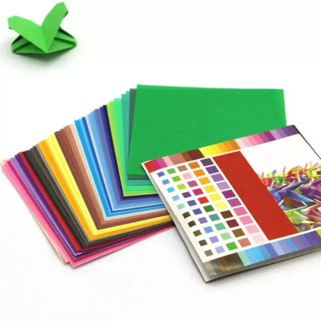 Solid Color Handmade Origami Paper DIY Scrapbook Material Craft Paper