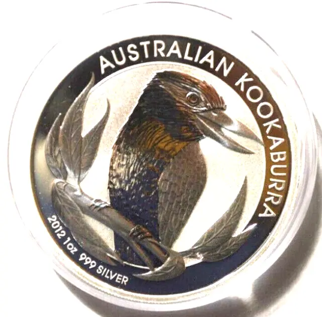 Australie  -  2012 - Kookaburra - 1 Oz Silver 99.9% .En  Capsule