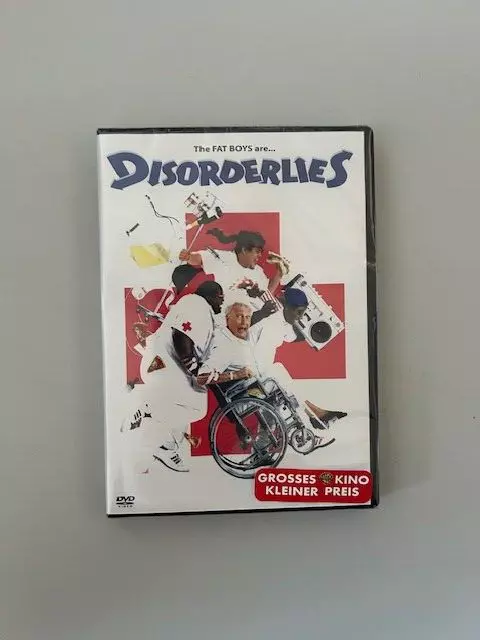 DVD  DISORDERLIES - Die Fat Boys als CHAOTENTEAM Deutsche Tonspur Mega selten!