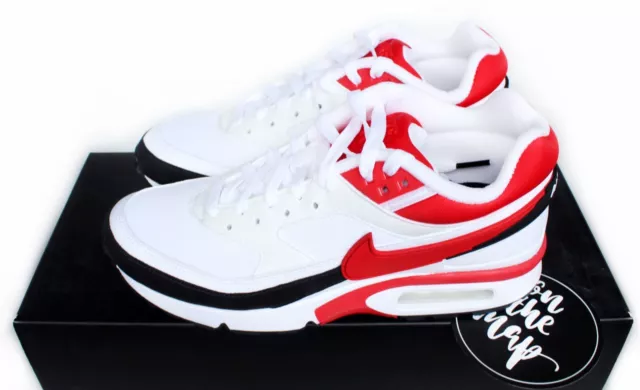 NIKE AIR MAX BW OG Sport rot wei schwarz 2022 UK 5 6 7 9 10 US