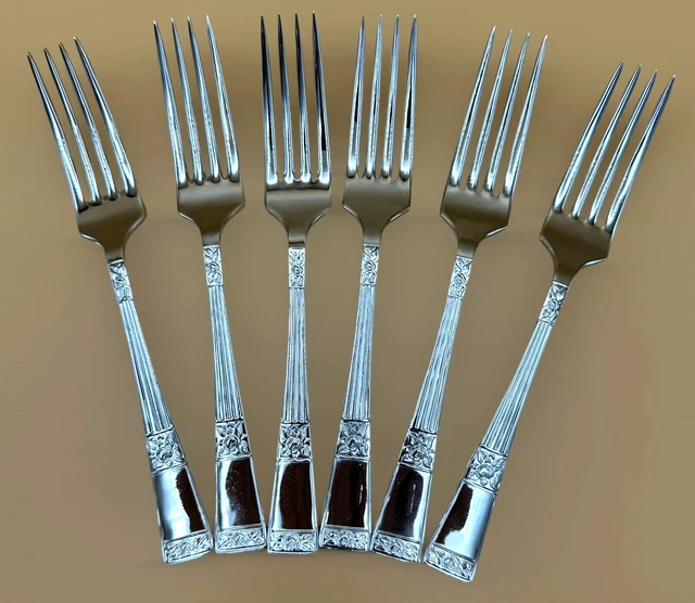 Fourchettes à Desser Chat En Acier Inoxydable - 14.6cm - Lot De 4 Avec Étui - Gâteau & Fruits