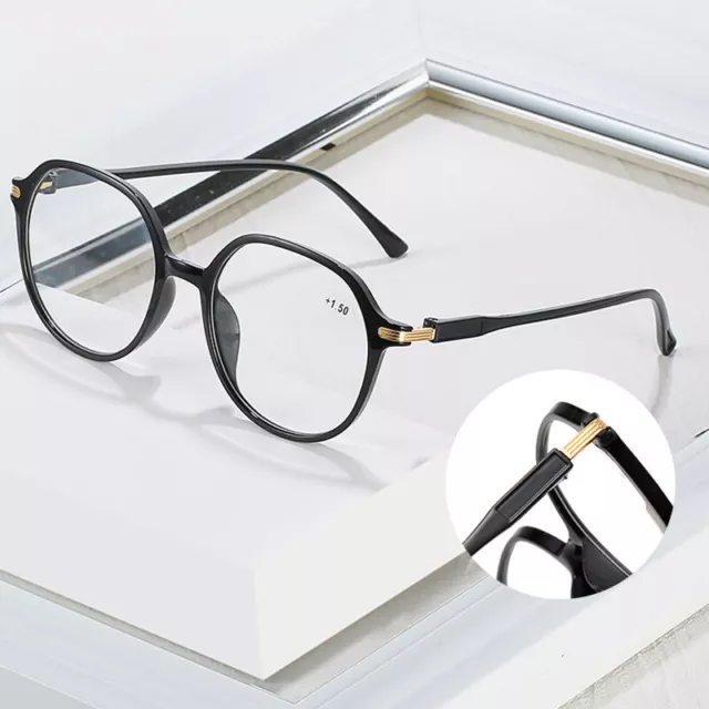 Lesebrille Brillenlupe Lesebrille Presbyopie Rund Bedruckt ∑