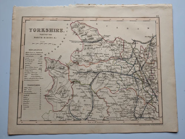 FlagSuperstore Wimpelkette West Riding Of Yorkshire – 9 Meter, 30 Flaggen, Polyester – British County Dekoration