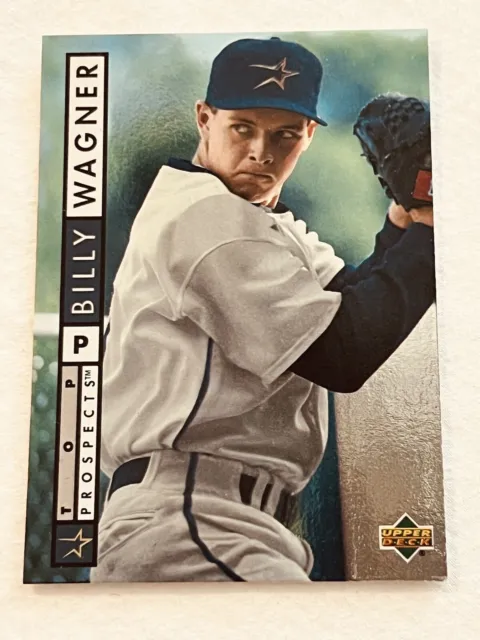 Billy Wagner Rookie 1994 Upper Deck #524 Astros Top Prospects