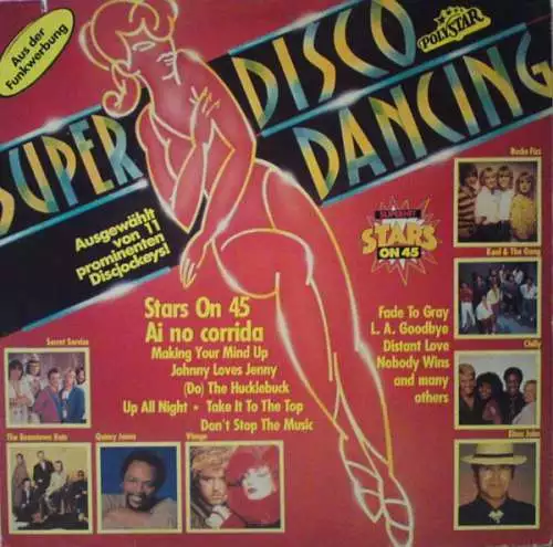 Various - Super Disco Dancing LP Comp Mixed Vinyl Schallplatte 155661