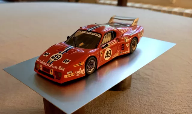 Amr 1/43 Ferrari 512 Bb Lm Nart Le Mans 1981 Montage Pro