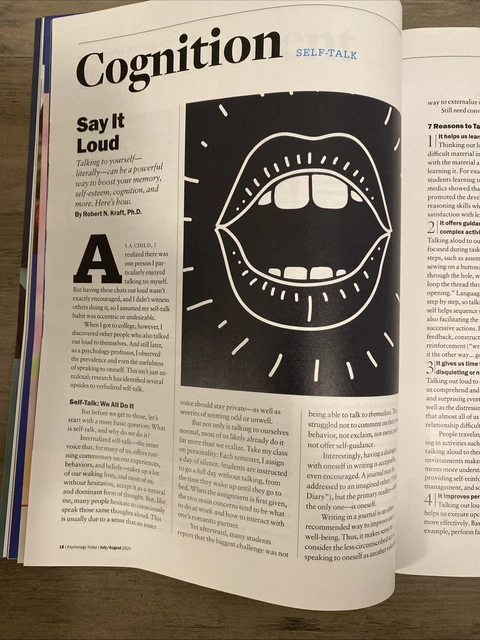 PSYCHOLOGY TODAY AUGUST 2025 30 Mental Health Tune Ups $11 99 PicClick CA