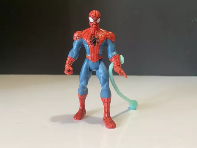 2012 Hasbro Marvel Ultimate Spider-Man Power Webs Rocket Ramp 4” Action Figure