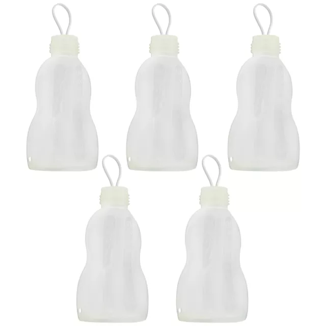 Acorn Baby Silicone Milk Storage Bags - 5pk Clear Nursing Milk Bags - Holds 10oz