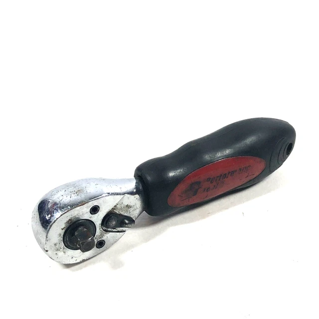 Performance Tool Dual 1/4" & 3/8-Inch Dual Drive Stubby Ratchet