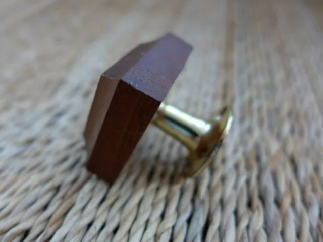 Vintage Retro Wooden Pull Handle Knob Project Door Drawer Replacement Project