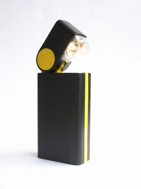 Torcia Durabeam design Nick Butler Duracell  80s