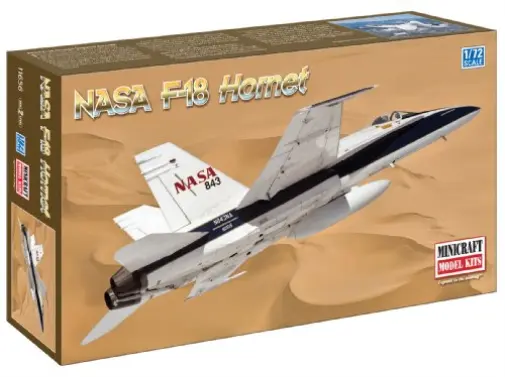 1/72 F-18A Nasa W/2Markin (US IMPORT) ACC NEW