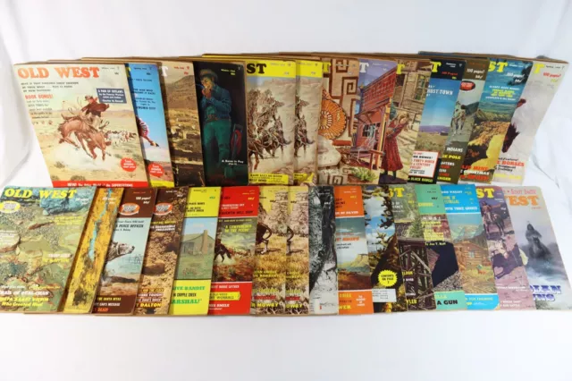 29 OLD WEST Magazines 1960's-1970's Western Cowboys Indians Treasure True Crime 29 OLD WEST Magazines 1960's-1970's Western Cowboys Indians Treasure True Crime