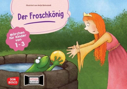 Der Froschkönig. Kamishibai Bildkartenset|Don Bosco Medien