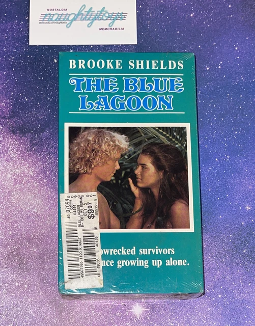 THE BLUE LAGOON (VHS) Brooke Shields Rare Sealed Original Tag NEW Video
