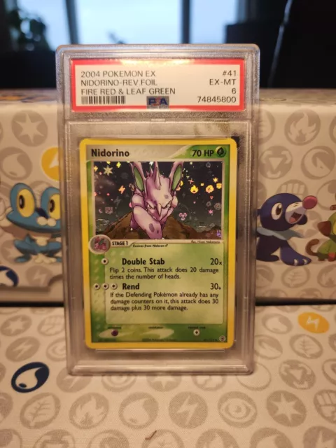 Pokemon EX FireRed & LeafGreen FRLG Reverse Holo Foil Farfetch'd 23/112 PSA  7