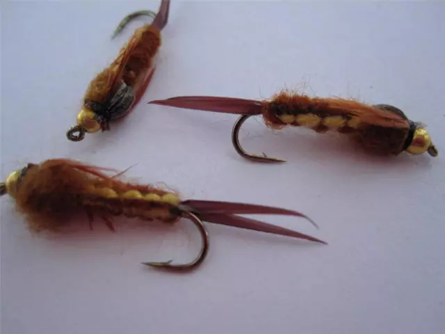 1 Dz A-2 Bead Head Woven Stonefly (Colors & Sizes Available), Nymphs  **Wow**