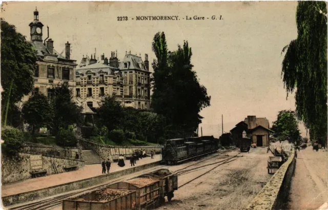 CPA Montmorency - La Gare (290741)