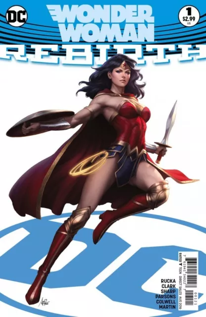 Wonder Woman Rebirth #1 Artgerm Variant Nm Justice League Batman Superman Flash
