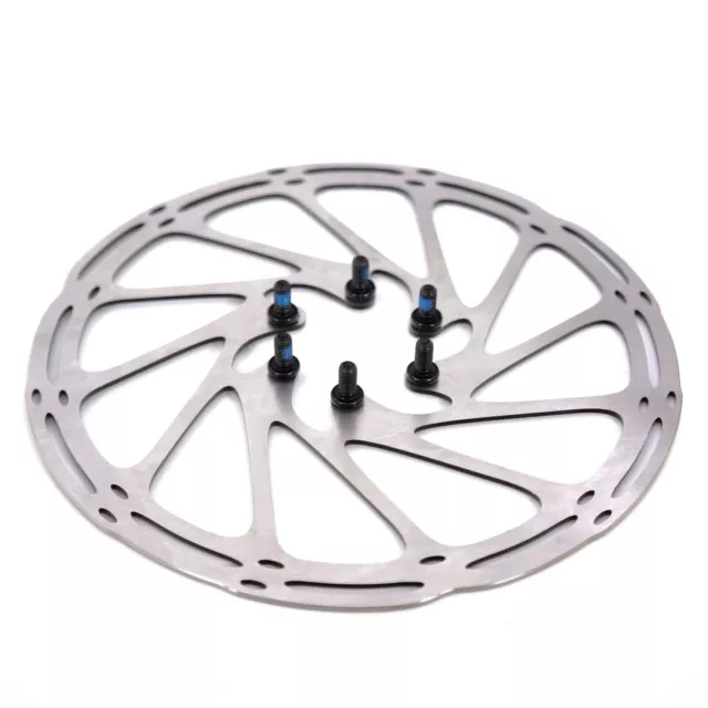 Tipsum 180mm MTB Bike Disc Brake Rotor 6 Bolt  Hard Steel Brake Disc Rotor