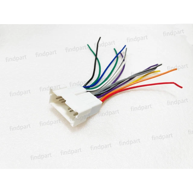 For Hyundai Sonata Tucson Car Stereo CD DVD Power Wiring Harness Wire Adapter