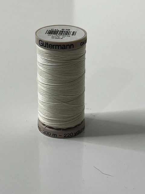 Hilo de acolchado Gutermann Col. 919 100 % algodón 220 yardas