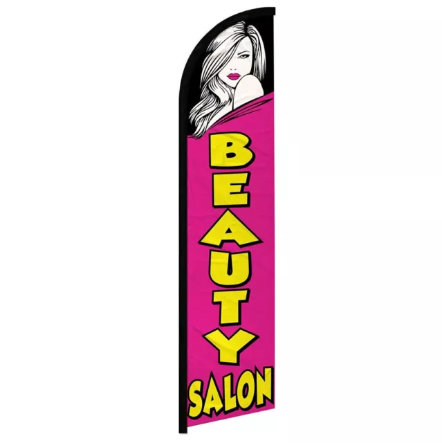 Beauty Salon Full Curve Windless Swooper Flag Hair Nails