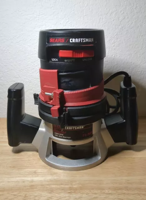 Craftsman 315.174710 1-1/2 HP 25000 RPM Router Мade In USA, Good Condition!