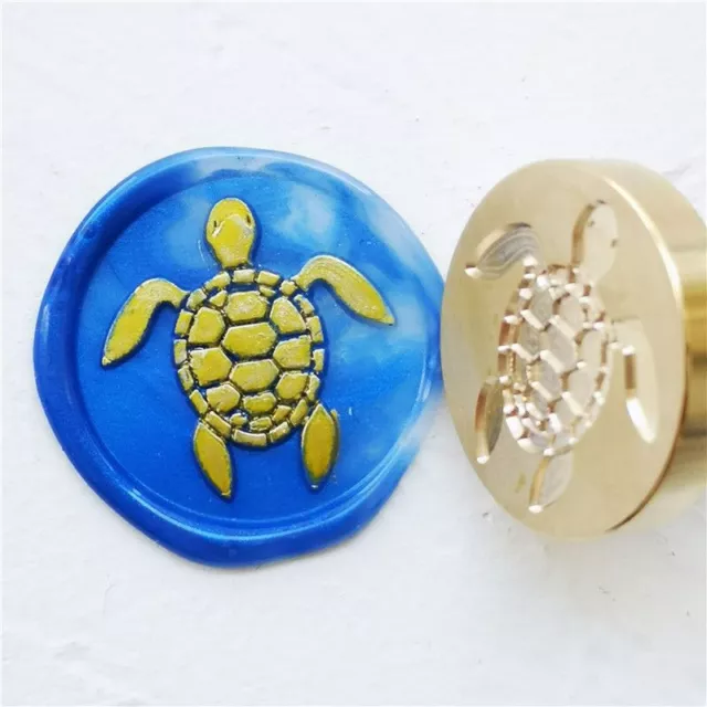 Sea Animals Wax Stamp Turtle Seal Stamps Invitation Card Sealing Crafting Tools