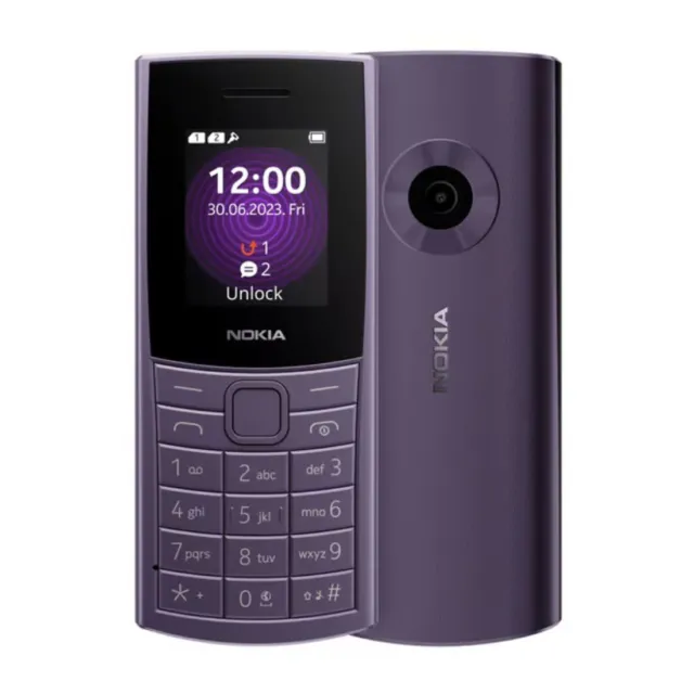 Nokia 110 4G 2023 (Dual Sim, 32GB, 1.8", Feature Phone)
