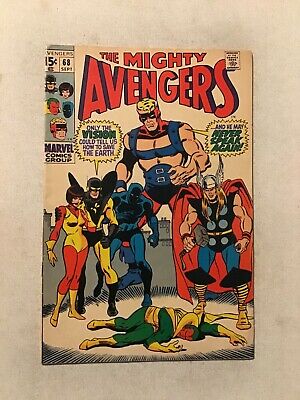 Mighty Avengers #68 Vf+ 8.5 Sal Buscema Cover Ultron 6 Appearance