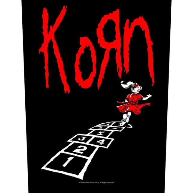 Korn Follow The Leader Rückenaufnäher Backpatch NEU & OFFICIAL