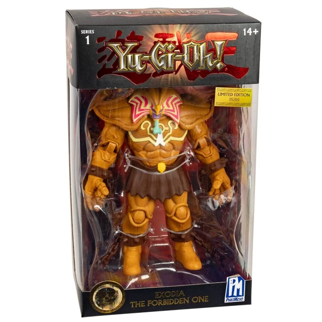 YU-GI-OH! EXODIA FORBIDDEN ONE 7" ARTICULATED FIGURE w/ EXCLUSIVE TRADING CARD