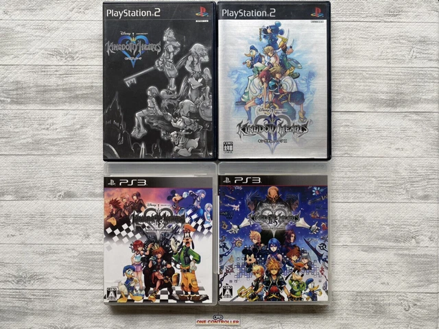 SONY PlayStation PS2 & 3 Kingdom Hearts Ⅰ Ⅱ & HD 1.5 & 2.5 ReMIX from Japan