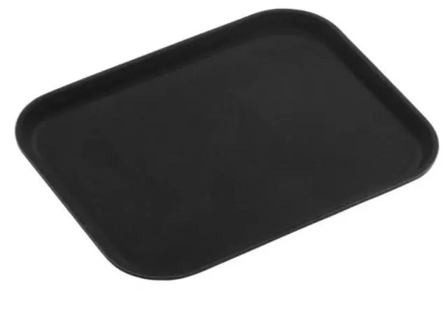 Non-Slip Rectangular Tray, Bar, Pub, Waiter Serving Drinks Food Tray Catering