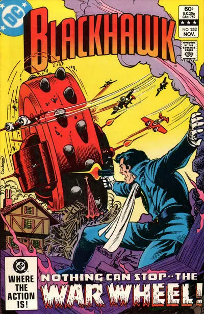 Blackhawk #252 DC Comics November Nov 1982 (VGFN)