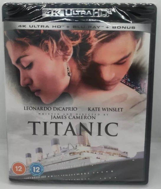 Titanic 4K UHD + Bluray + Special Features Disc *NEW/SEALED* REGION B DiCaprio