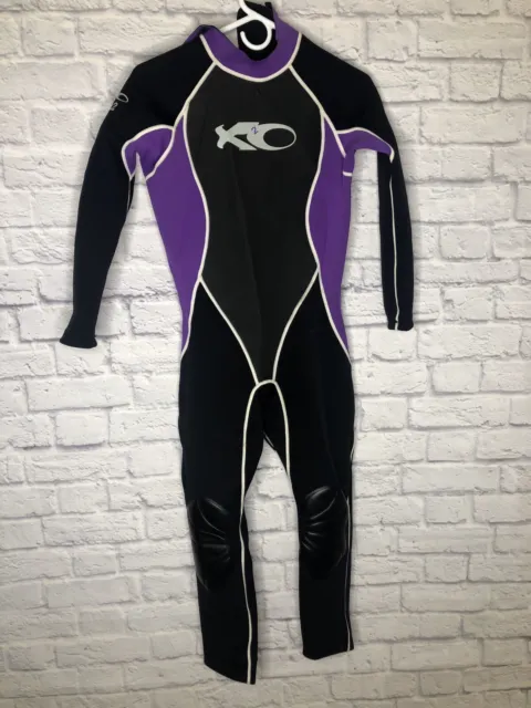 X2O Full Wetsuit Women's M black/purple 3x2mm