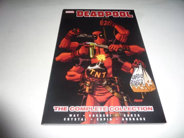 DEADPOOL THE COMPLETE COLLECTION Vol. 4 Marvel 2014 Daniel Way 1st Print NM-