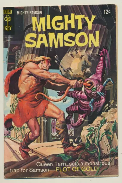 Mighty Samson # 15 - GD/VG 3.0 Gold Key Comics Aug. 1968 - Nice Reader