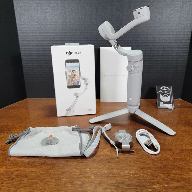 DJI OM 5 Smartphone Gimbal Stabilizer, 3-Axis Phone Gimbal, Built-In Extension