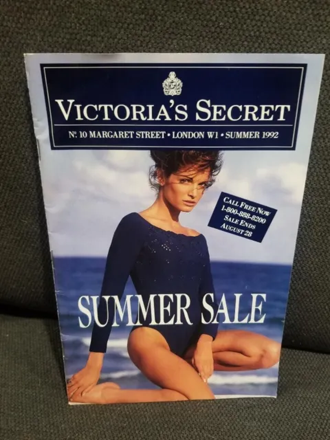 Victoria’s Secret Catalog Summer 1992 Stephanie Seymour
