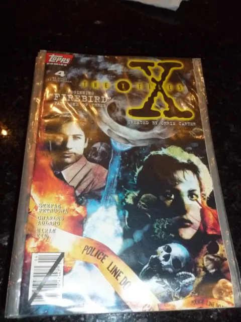 THE X-FILES Comic - Vol 1 - No 4 - Date 04/1995 - Topps Comics