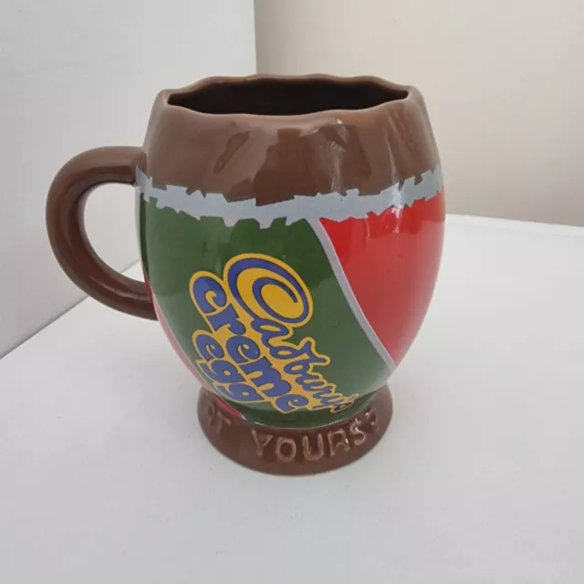 Vintage Cadbury's Creme Eggs How Do You Eat Your Collectible Retro Egg Shape Mug