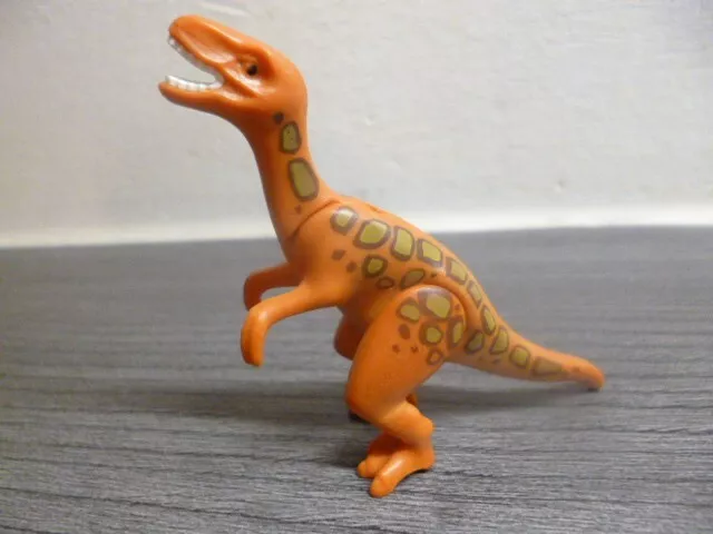 Playmobil  Dinosaurier Der kleine Raptor orange Toll zur Ergänzung