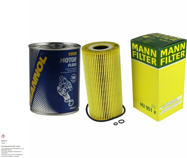 Originale Mann Filtro Olio Hu 951 X+ Sct Motore Rosso Lavaggio Motore
