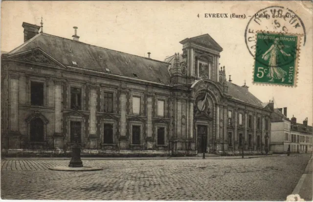 CPA EVREUX Palais de Justice (1149212)