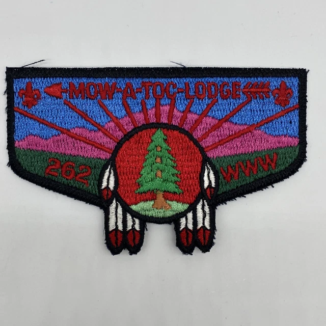 Boy Scout OA 262 Mow-A-Toc Lodge Flap S-22a NEW EXCELLENT